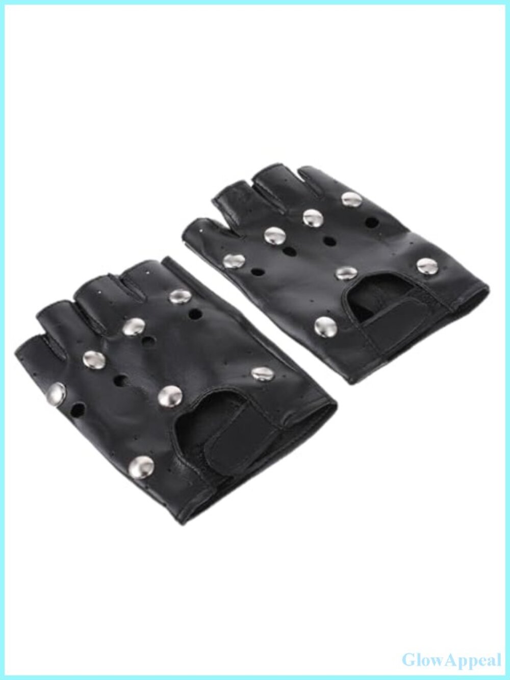 Fingerless Faux Leather Gloves Steampunk Cosplay Punk Style Women
